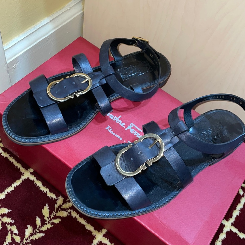 Salvatore Ferragamo Sella Elisir Sandals
